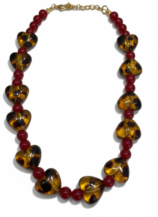 Collier Coeur Leo