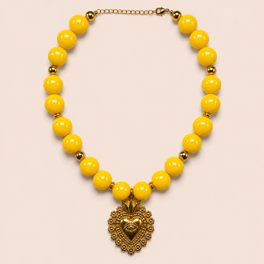 Collier Aura 💛🩷